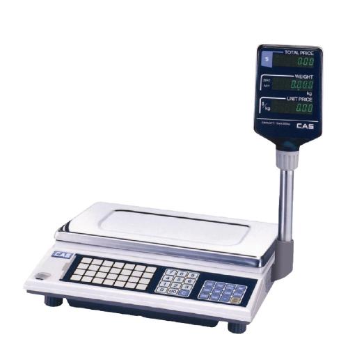 CAS AP-Series Weighing Scales Flat with Pole Display GS Stamped (Direct)