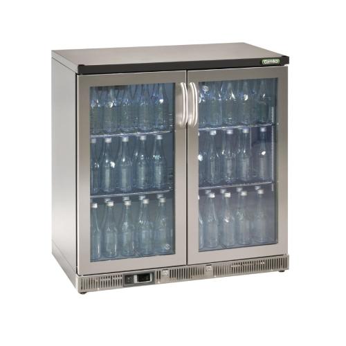 Gamko Bottle Cooler MG Double Hinged Door St/St Trim - 250Ltr (Direct)