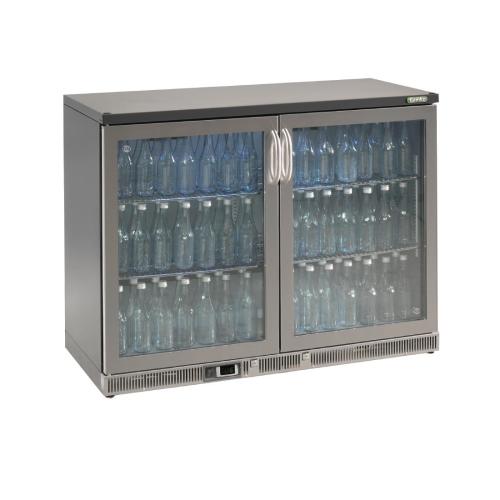 Gamko Bottle Cooler MG Double Hinged Door St/St Trim - 275Ltr (Direct)