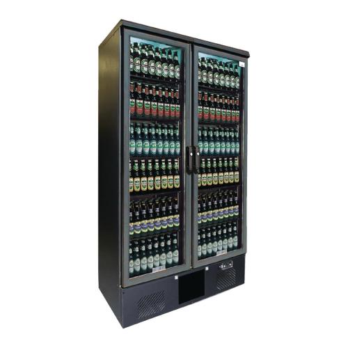 Gamko Upright Bottle Cooler Double Hinged Door Anthracite - 500Ltr (Direct)