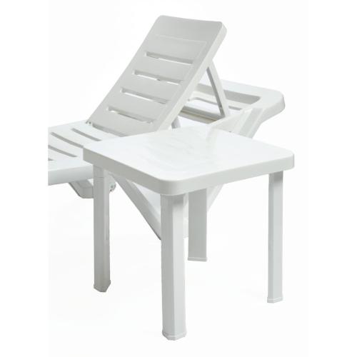 Resol Sun Lounger Side Table Polypropylene (Pack 6)