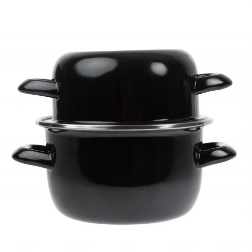 Olympia Mussel Pot - 0.5kg 130x140mm