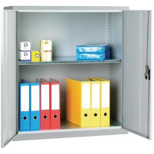 Standard Cupboard with Grey Doors & 1 Shelf - 1000x915x457mm (Direct)