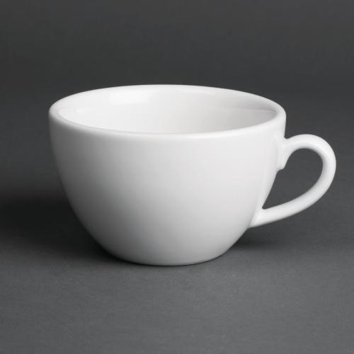 Royal Porcelain Classic Cappuccino Cup White - 300ml 10.5oz (Box 12)