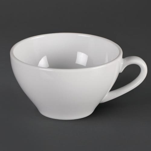 Royal Porcelain Classic Cup White - 180ml 6.3oz (Box 12)