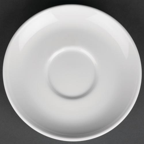 Royal Porcelain Classic Saucer for Cappuccino Cup (CG022) 160mm 6 1/4" (Box 12)