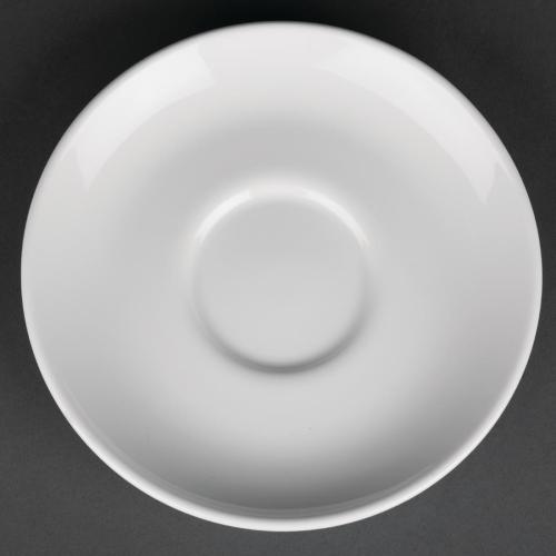 Royal Porcelain Classic Saucer for Cappuccino Cup (CG023) 150mm 6" (Box 12)