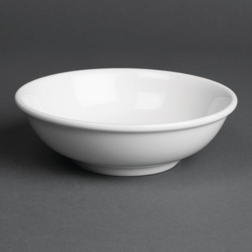 Royal Porcelain Classic Oatmeal Bowl White - 140mm 5 1/2" (Box 12)