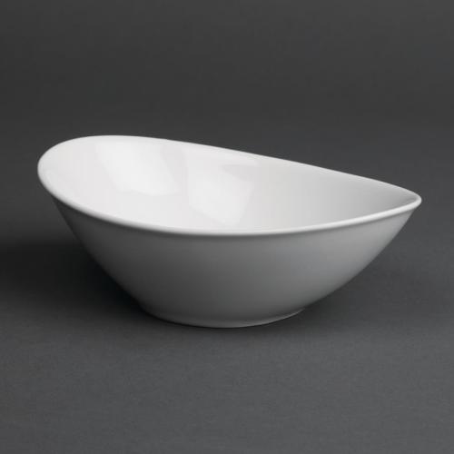 Royal Porcelain Classic Oval Bowl White - 155x105mm 6" (Box 12)