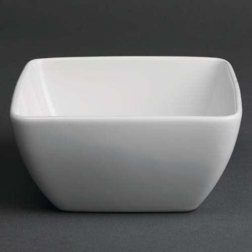 Royal Porcelain Classic Square Bowl White - 125mm 5" (Box 6)