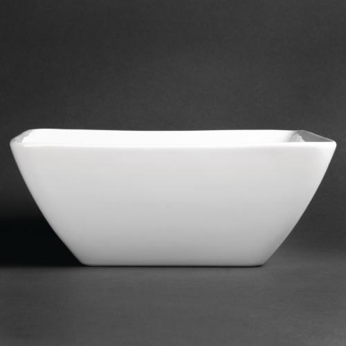 Royal Porcelain Classic Square Bowl White - 250mm 10" (Box 2)