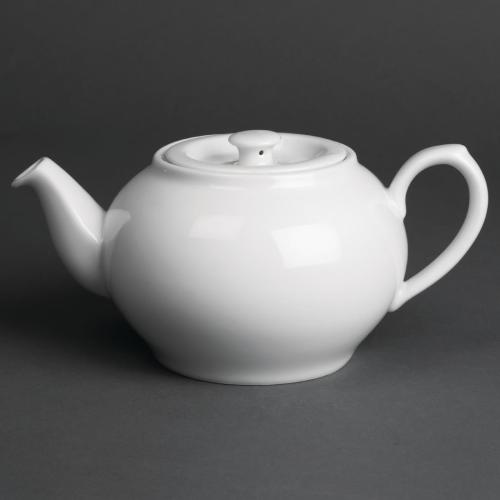 Royal Porcelain Classic Teapot with Lid White - 600ml 21oz (Box 2)