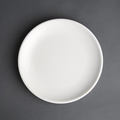 Olympia Cafe Coupe Plate White - 205mm 8" (Box 12)