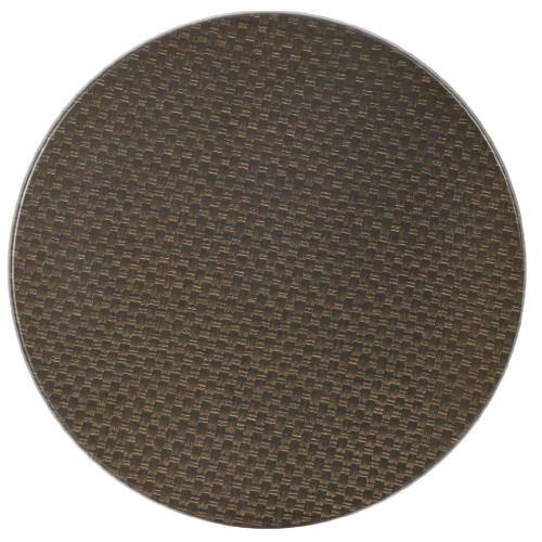 Werzalit Round 600mm Table Top (Rattan Mocca 140) (B2B)