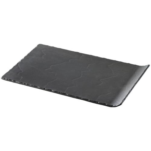 Revol Basalt Rectangular Raised Plate - 325x202mm 12 3/4x7 3/4" (Box 3)