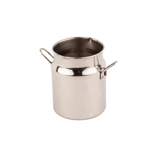 Mini Milk Churn Stainless Steel Large - 400ml 14oz 75(dia) x 105(h)mm