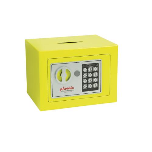 Phoenix Compact Office Safe (Yellow) (Direct)