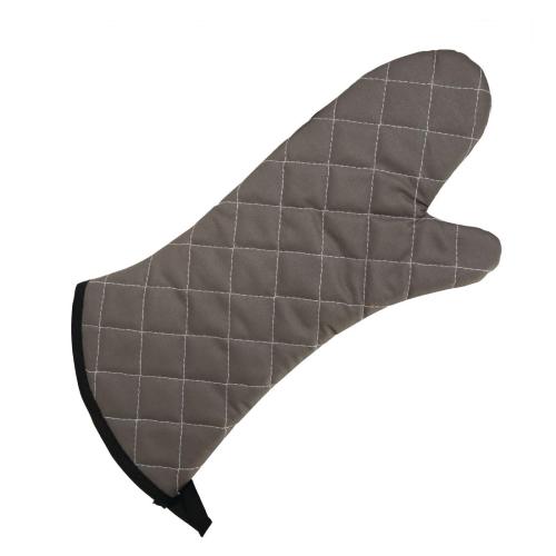 Vogue Flame Retardant Oven Mitt Tan - 430mm 17"