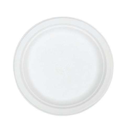 Chinet Round White Plate - 220mm 8 3/4" (Sleeve 125)