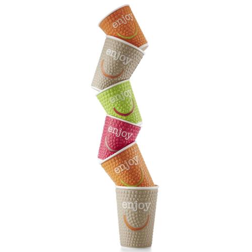 Enjoy Double Wall Paper Hot Cups - 9oz (Box 875)