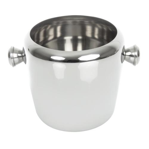 Olympia Stainless Steel Mini Ice Bucket - 1Ltr 33.8fl oz