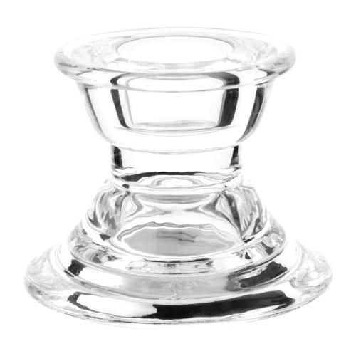 Olympia Glass Candle Holder for Tapered Candles (Box 6)