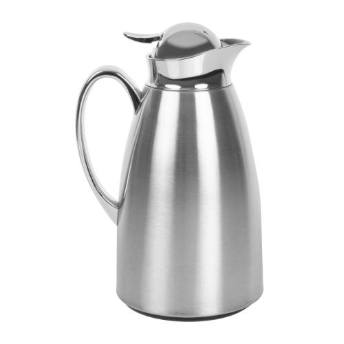 Olympia Chromed Vacuum Jug - 1Ltr 33.8fl oz