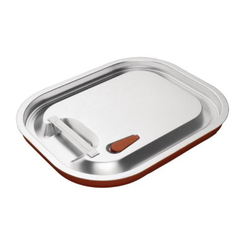 Vogue Sealable Lid St/St - GN 1/2