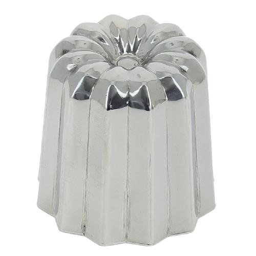 DeBuyer Stainless Steel Cannele Fluted Mould - 5.5cm (B2B)