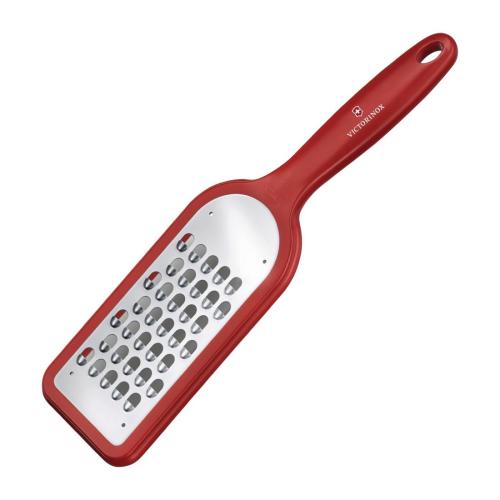 Victorinox Grater Red Handle Stainless Rough Edge with anti-slip feet