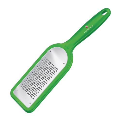 Victorinox Grater Green Handle Stainless Fine Edge with anti-slip feet