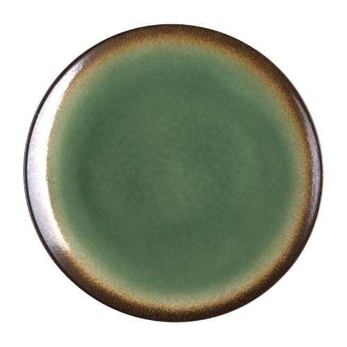 Olympia Nomi Green Tapas Round Coupe Plate - 198mm 7 3/4" (Box 6)