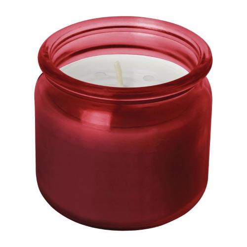 Olympia Jam Jar Candle Red (Box 12)