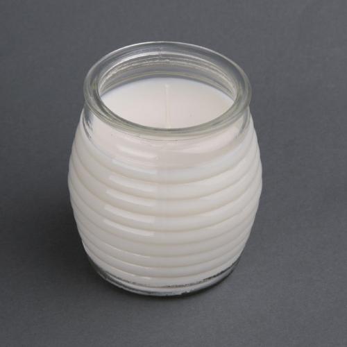 Olympia Beehive Jar Candle Clear (Box 12)