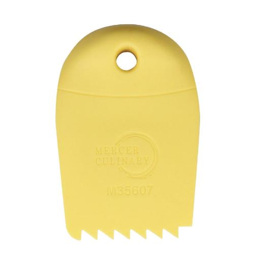 Mercer Culinary Silicone Plating Wedge - Saw Tooth