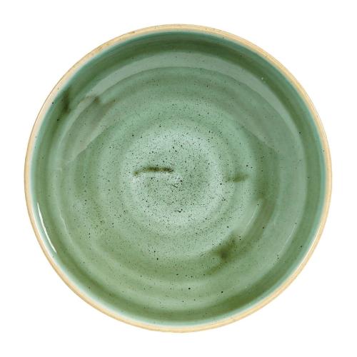 Churchill Stonecast Coupe Bowls Samphire Green 182mm (Box 12)(Direct)