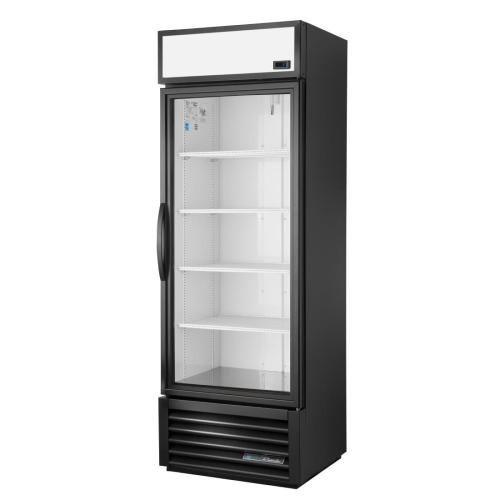 True 1 Glass Door 538Ltr Upright Display Fridge Black GDM-19T-HC-LD-B (Direct)