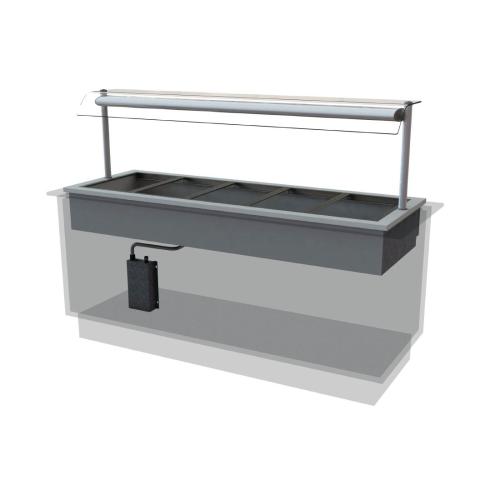 Designline Dry Heat Bain Marie Self Service 1875mm (L) (Direct)