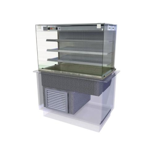 Kubus Cold Multideck (Fixed Back) Self Service 1175mm (L) (Direct)