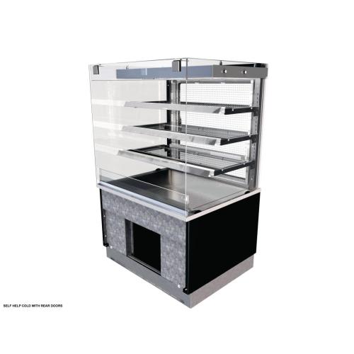 Kubus Cold Patisserie (Rear Door) Self Service 600mm (L) (Direct)