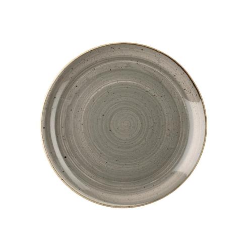 Churchill Stonecast Coupe Plate Grey - 288mm 11 1/4" (Box 12) (Direct)