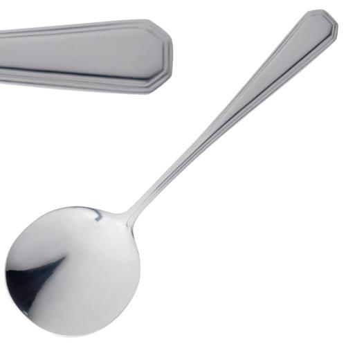 Olympia Monaco Soup Spoon St/St (Box 12)