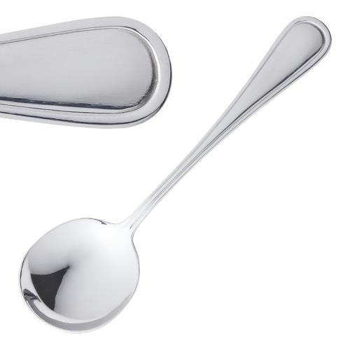 Olympia Mayfair Soup Spoon St/St (Box 12)