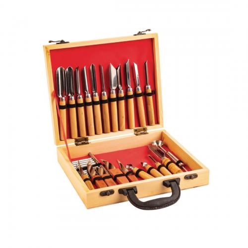 Vogue Garnishing Tool Set - 22 Piece