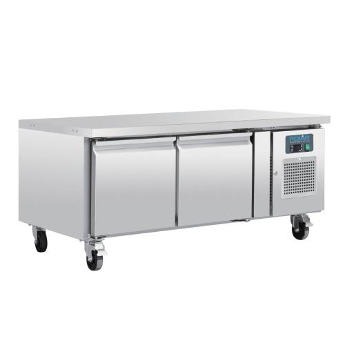 Polar U-Series Double Door Chef Base Fridge