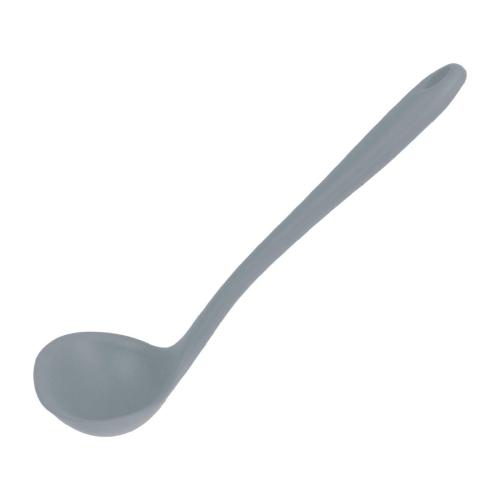 Vogue Silicone High Heat Ladle Grey - 280mm 11"