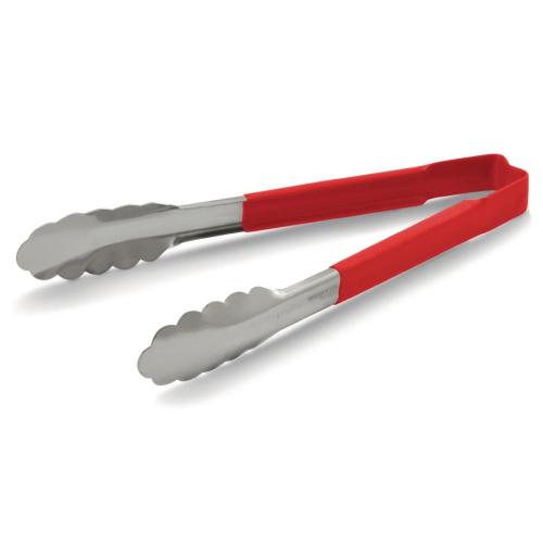 Vollrath Red Utility Grip Kool Touch Tong - 241mm