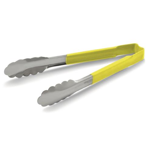 Vollrath Yellow Utility Grip Kool Touch Tong - 241mm