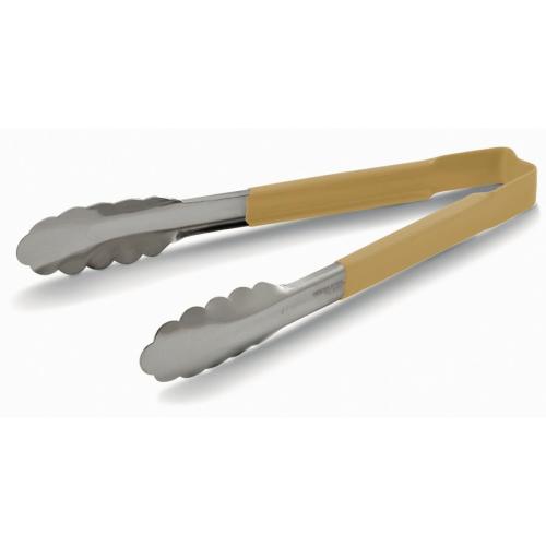 Vollrath Tan Utility Grip Kool Touch Tong - 241mm