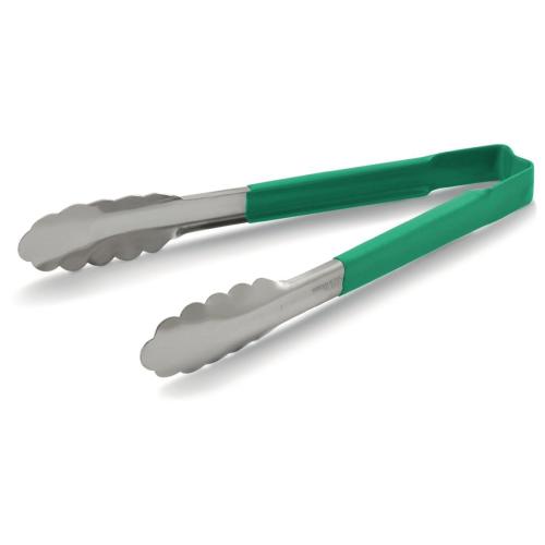 Vollrath Green Utility Grip Kool Touch Tong - 241mm